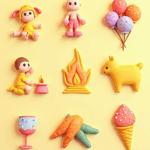 Holi Splash - Sticker Sheet v5